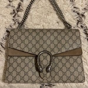 Authentic Gucci Dionysus GG medium shoulder bag